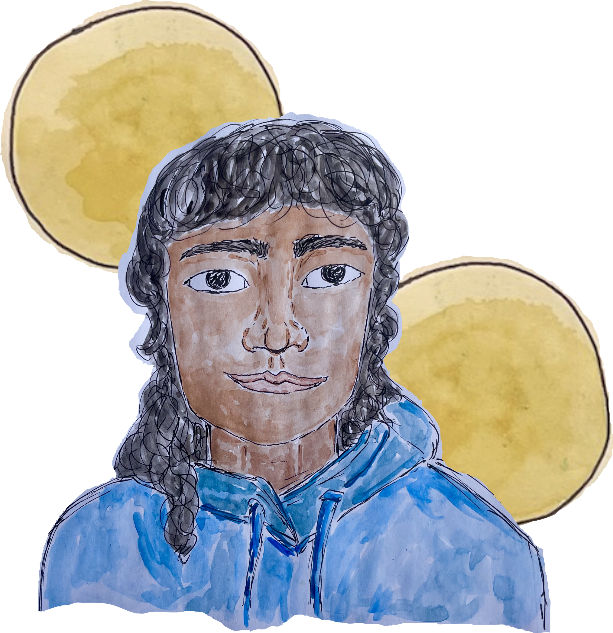 self portrait of anisha